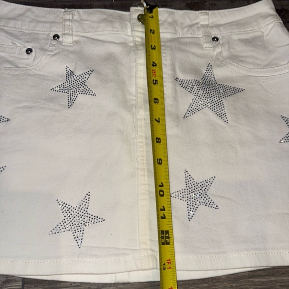 White Star  Mini Skirt - Women's Medium NWT - Picture 4 of 6